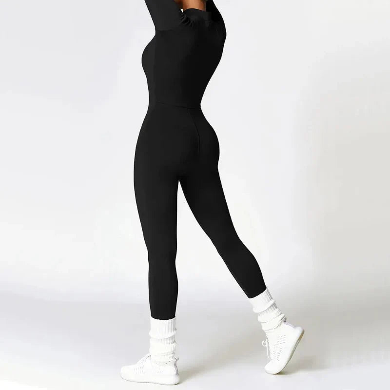 Zip Front Training Jumpsuit
