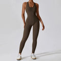 Open-Back Sculpt Jumpsuit
